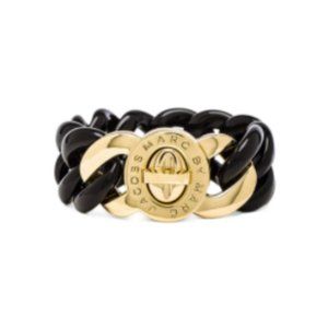 Marc By Marc Jacobs Black Turnlock Bracelet